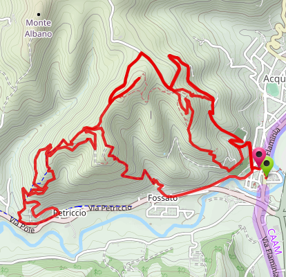 Mount Ronco, four trails - Training Camp