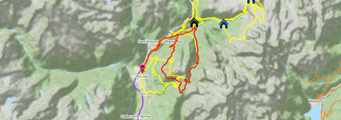 Val Rendena Mappa Valagola e i trail della Val Rendena - Training Camp